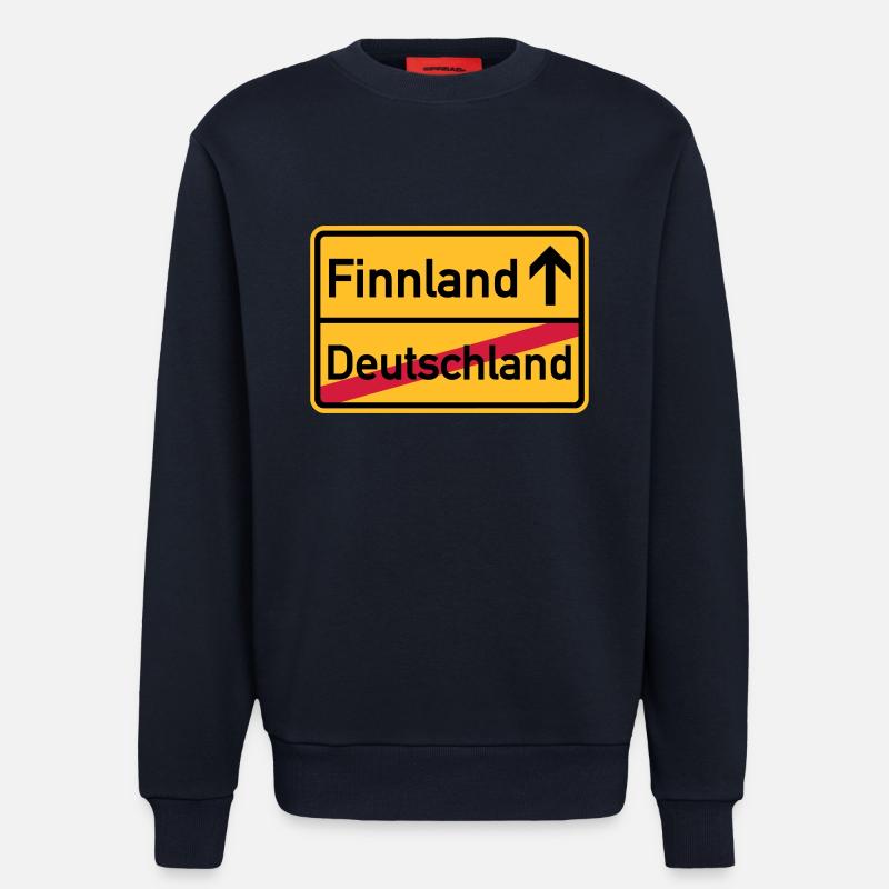Finnland - Sweatshirt - made by SPREAD  - DARK NAVY