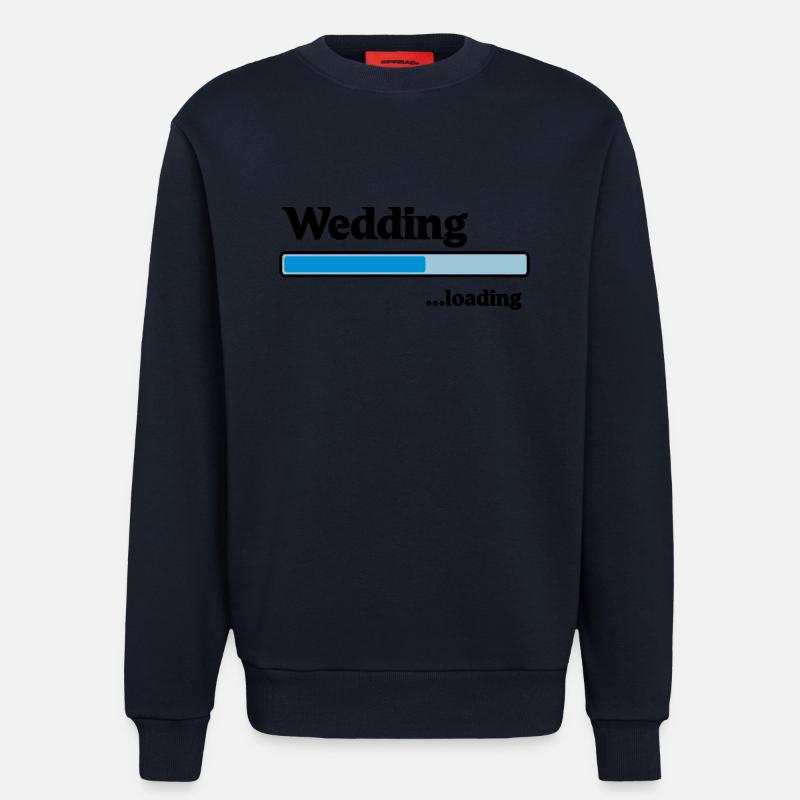 Wedding loading - Sweatshirt - made by SPREAD  - DARK NAVY