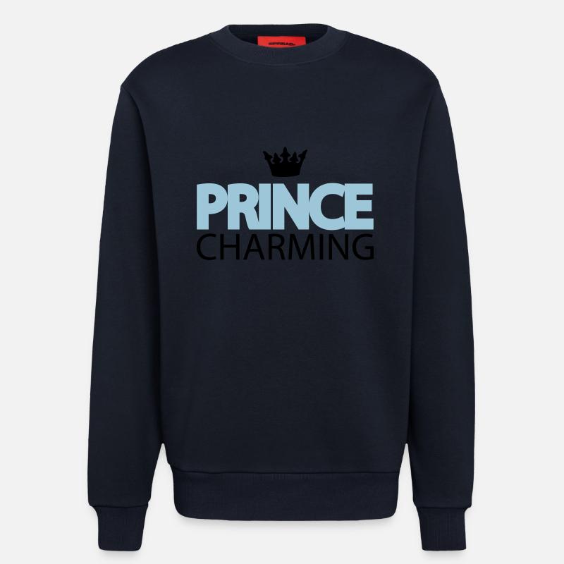 prince_charming prinz charmant krone - Sweatshirt - made by SPREAD - DARK NAVY