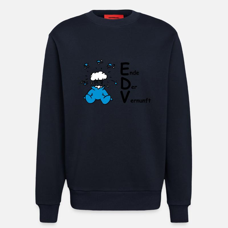 EDV: Ende Der Vernunft! - Sweatshirt - made by SPREAD  - DARK NAVY