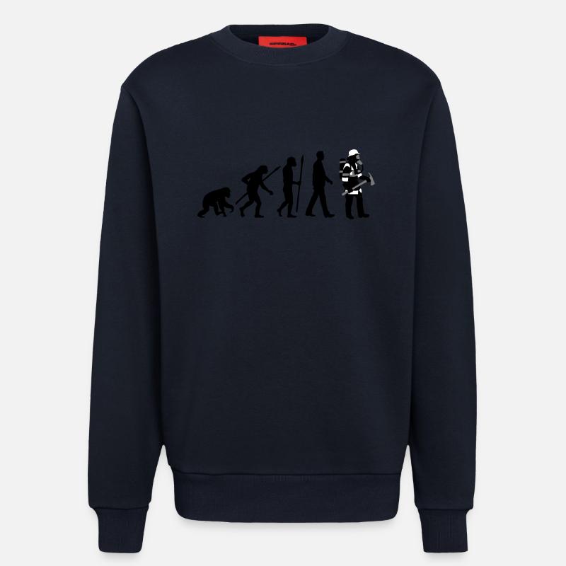 evolution_feuerwehrmann_012015_c_3c - Sweatshirt - made by SPREAD  - DARK NAVY
