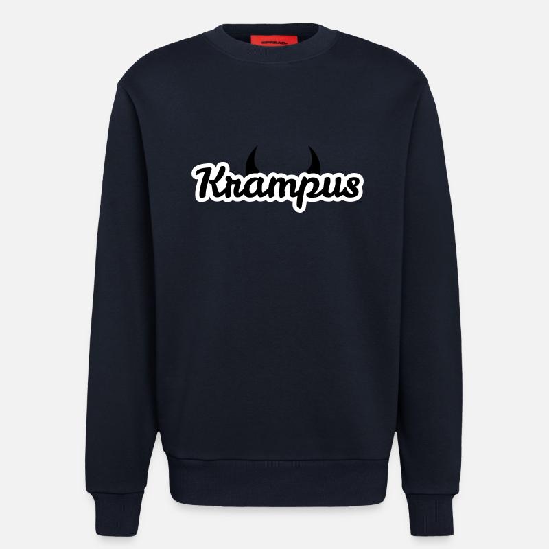 Krampus mit Hörnern - Sweatshirt - made by SPREAD  - DARK NAVY