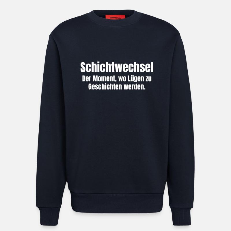 Schichtwechsel - Sweatshirt - made by SPREAD  - DARK NAVY