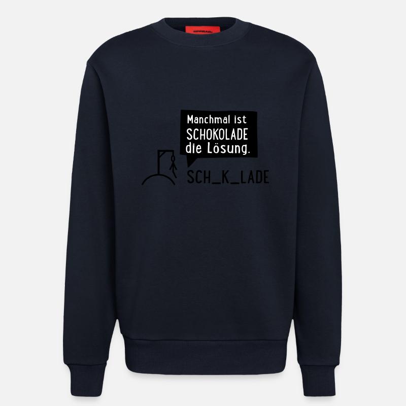 Schokolade - Sweatshirt - made by SPREAD  - DARK NAVY