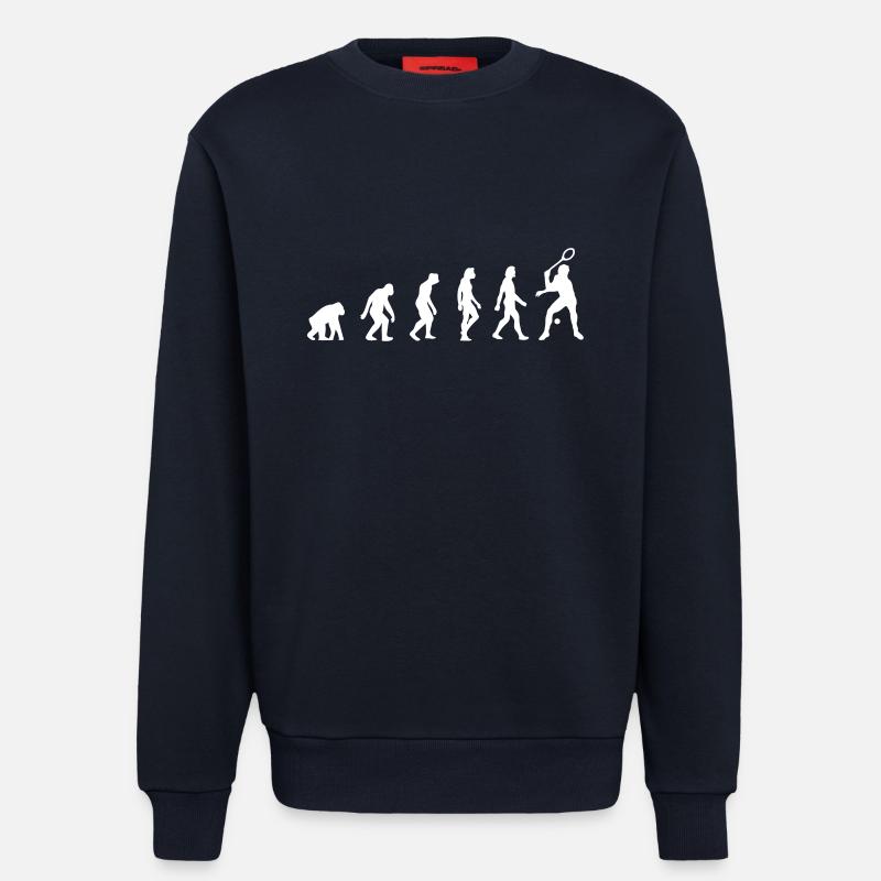 Die Evolution von Squash - Sweatshirt - made by SPREAD  - DARK NAVY