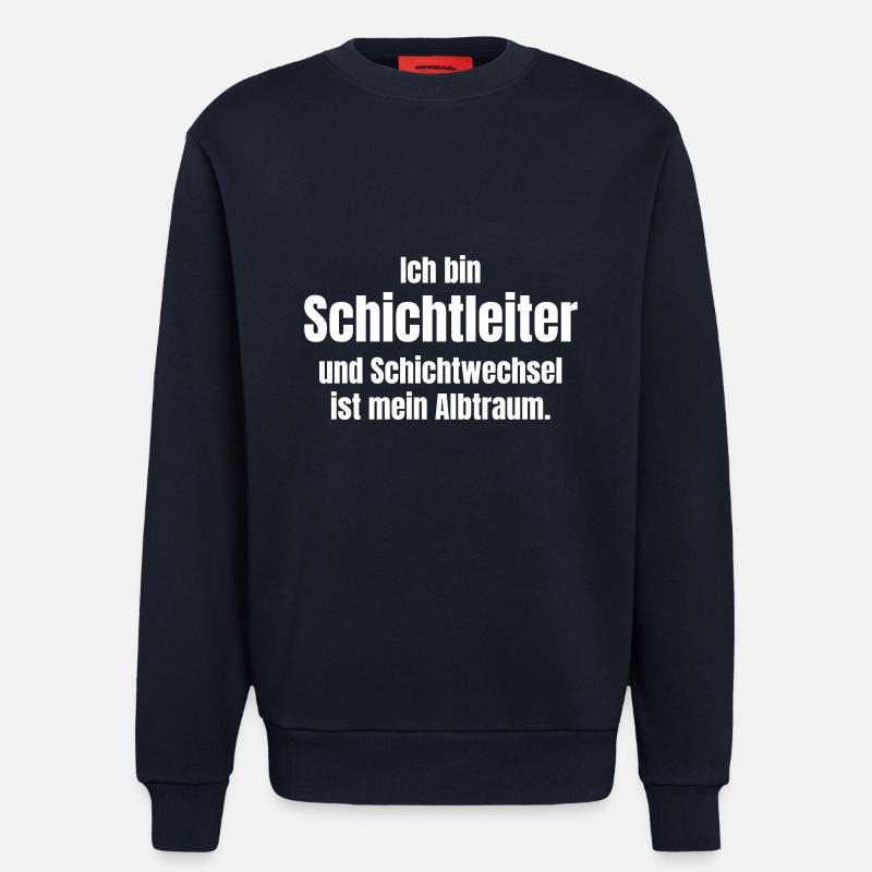 Schichtleiter - Sweatshirt - made by SPREAD  - DARK NAVY