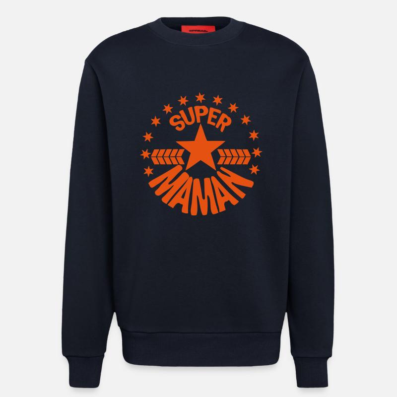 Superstar Mutter Sternen 1806 - Sweatshirt - made by SPREAD - DARK NAVY