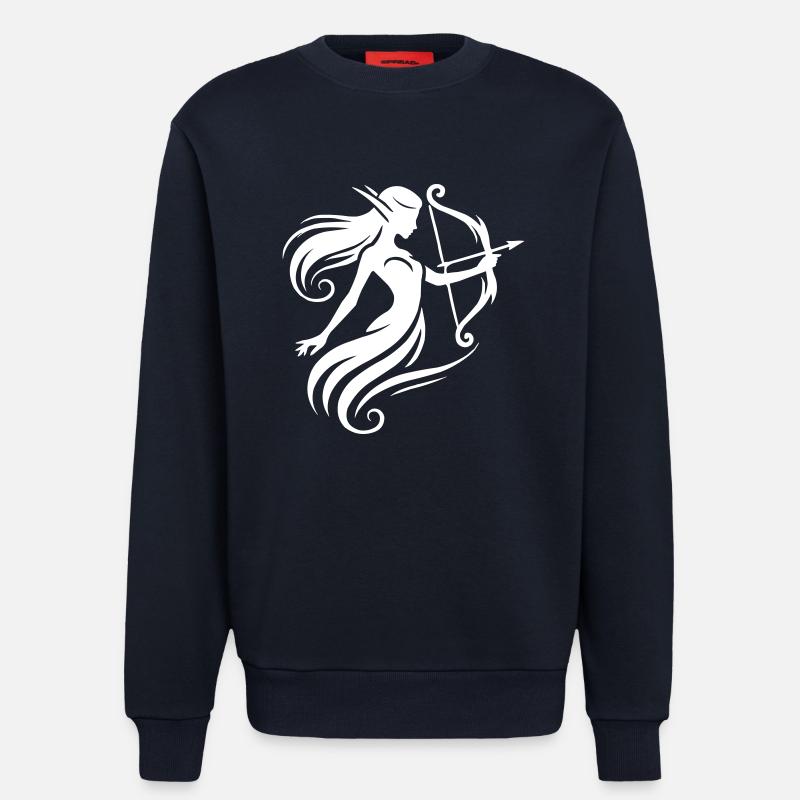 elfe pfeil und bogen - Sweatshirt - made by SPREAD  - DARK NAVY