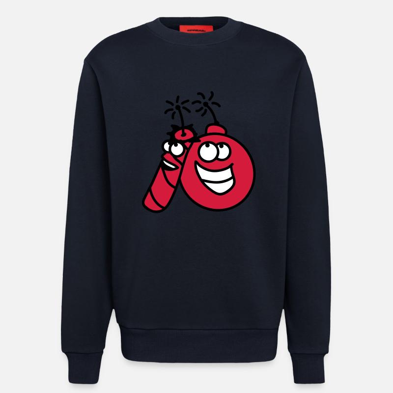 explosive - Sweat bio décontracté fabriqué en UE - DARK NAVY