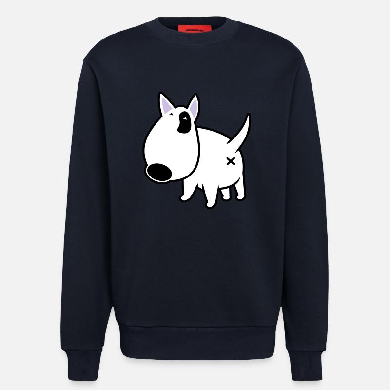 bully_illu_backside_3c - Sweatshirt - made by SPREAD  - DARK NAVY