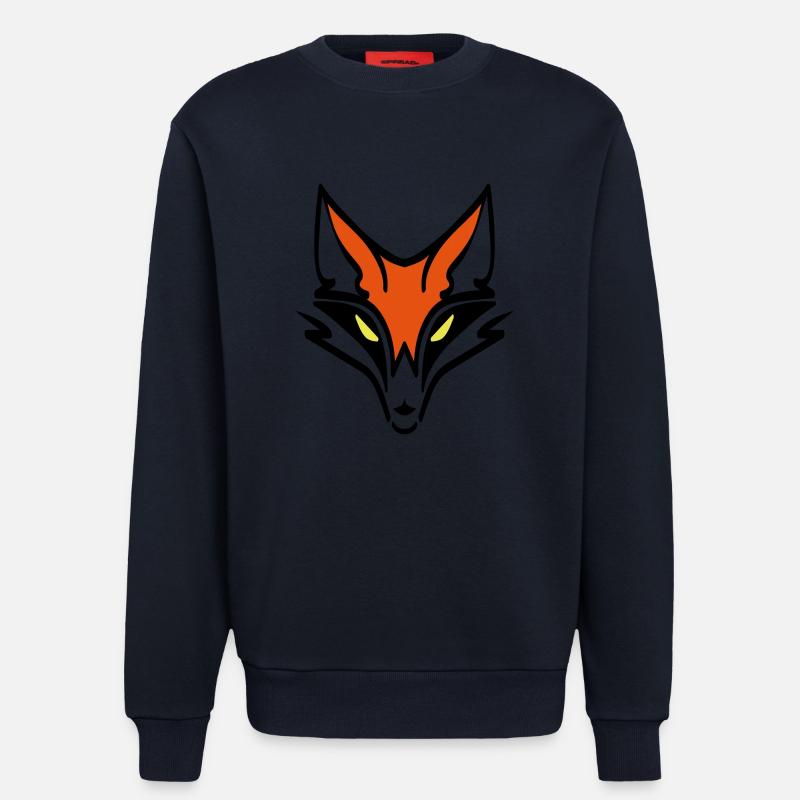 Fuchs logo fox - Sweatshirt - made by SPREAD  - DARK NAVY