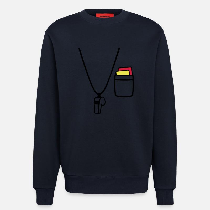 Schiedsrichter - Sweatshirt - made by SPREAD  - DARK NAVY
