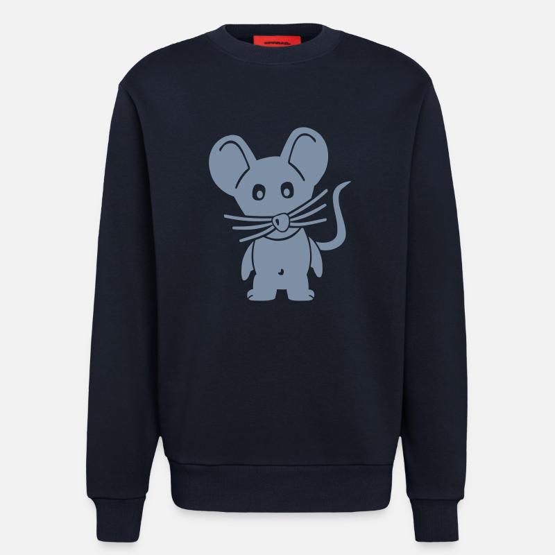 Maus - Sweatshirt - made by SPREAD  - DARK NAVY
