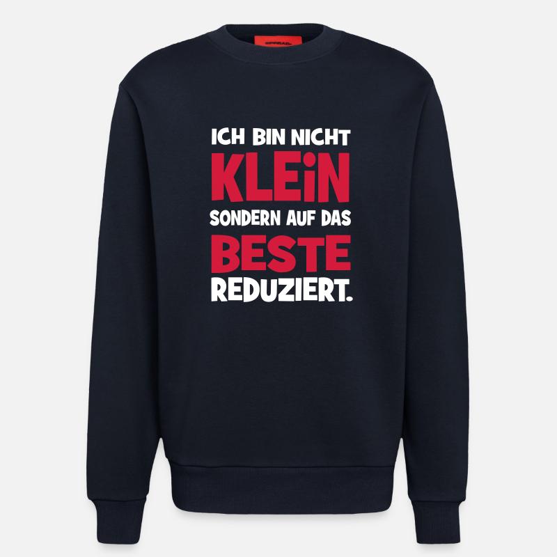 ich bin nicht klein - Sweatshirt - made by SPREAD  - DARK NAVY
