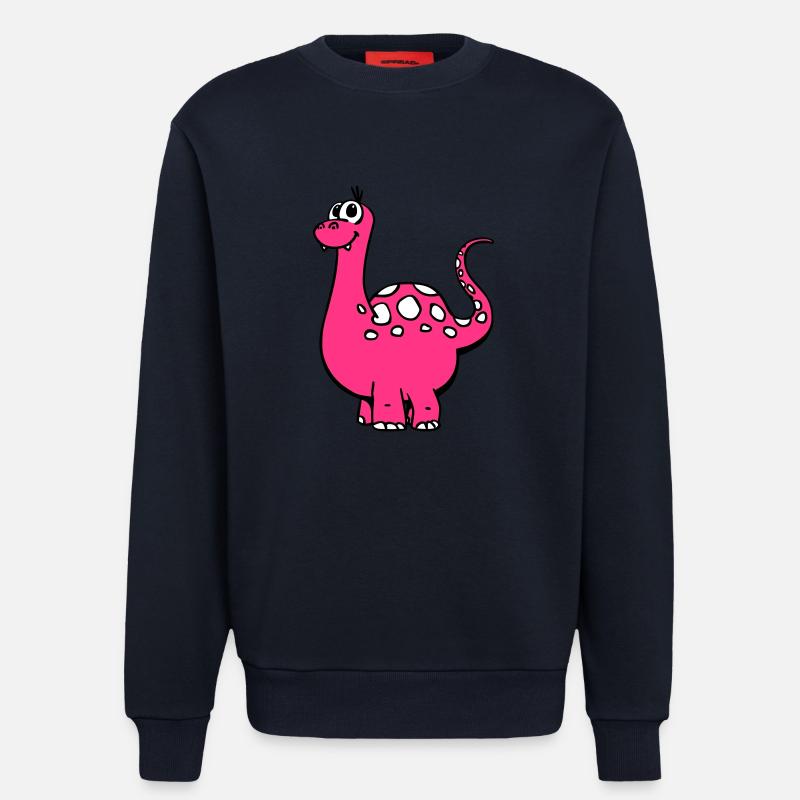 Dino 3c - Sweatshirt - made by SPREAD  - DARK NAVY