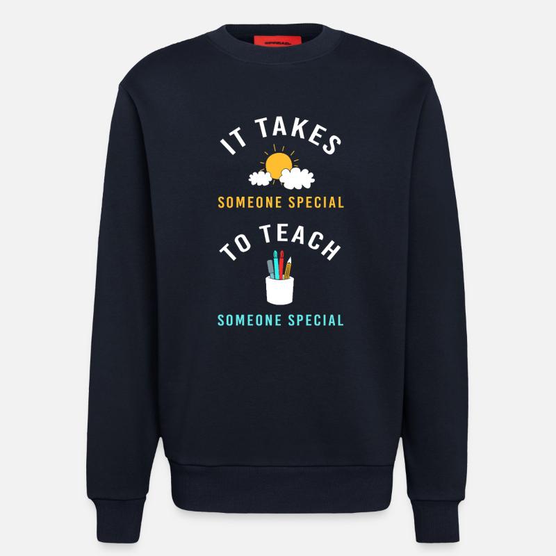 Sonderschule Lehrer Förderschule Pädagoge - Sweatshirt - made by SPREAD - DARK NAVY