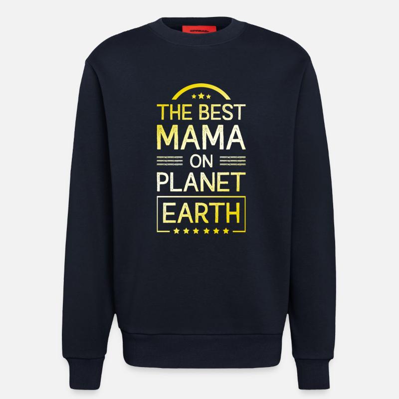 Beste Mama Spruch Mutter Mom - Sweatshirt - made by SPREAD  - DARK NAVY