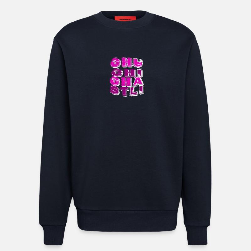 Chuchichästli Kultbegriff Schweizer Dialekt - Sweatshirt - made by SPREAD  - DARK NAVY