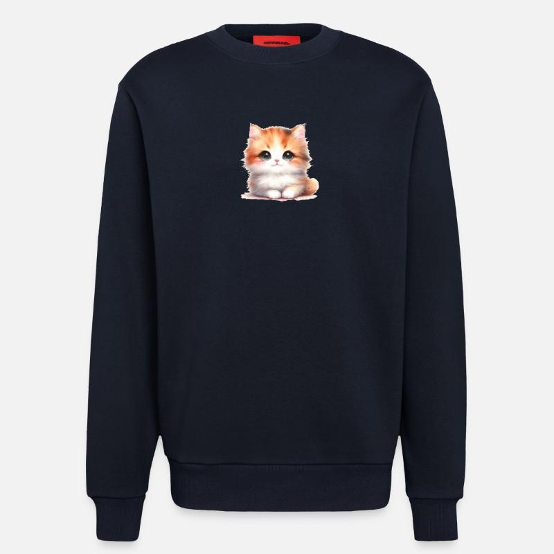 Süße Katze - Sweatshirt - made by SPREAD  - DARK NAVY