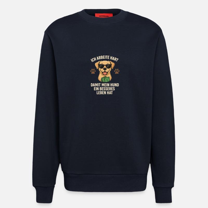 file 000000000e8c61f78b79d23f0f9b729a - Sweatshirt - made by SPREAD  - DARK NAVY