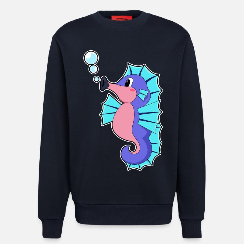Seepferdchen - Sweatshirt - made by SPREAD - DARK NAVY