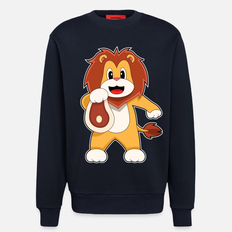 Löwe Fleisch - Sweatshirt - made by SPREAD - DARK NAVY