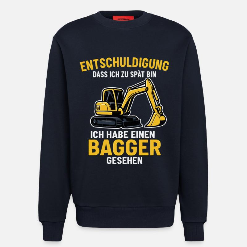 Bagger Spruch - Sweatshirt - made by SPREAD  - DARK NAVY