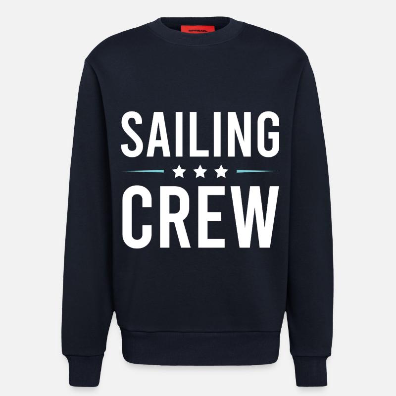 Équipage de navigation - Sweat bio décontracté fabriqué en UE - DARK NAVY