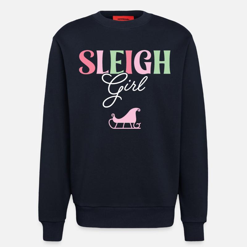 Schlittenmädchen - Sweatshirt - made by SPREAD - DARK NAVY