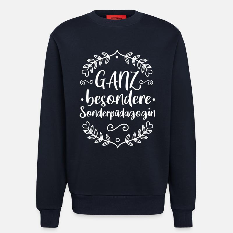 Sonderpädagogin Geschenk Lehrerin - Sweatshirt - made by SPREAD  - DARK NAVY