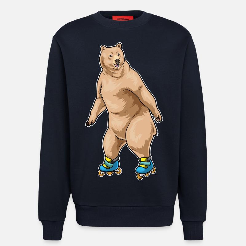 Bär Inline skating Inline skates - Sweatshirt - made by SPREAD  - DARK NAVY