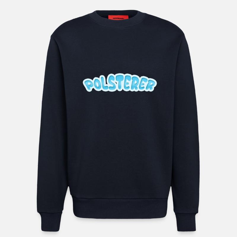 Upholsterer Upholsterer - Sweatshirt - made by SPREAD  - DARK NAVY