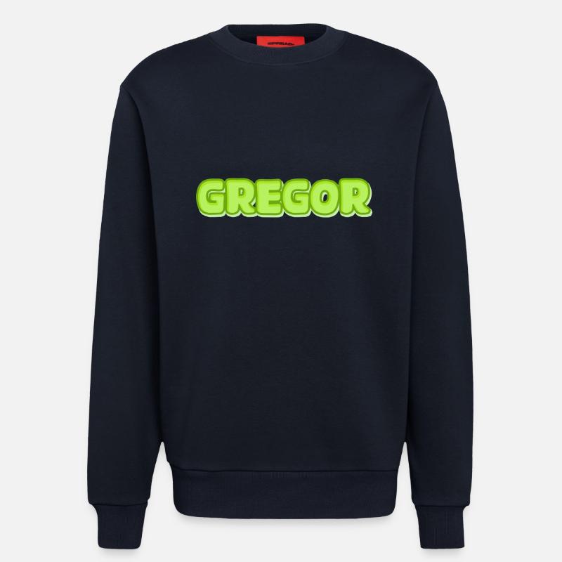 Gregor Gregor - Sweat bio décontracté fabriqué en UE - DARK NAVY