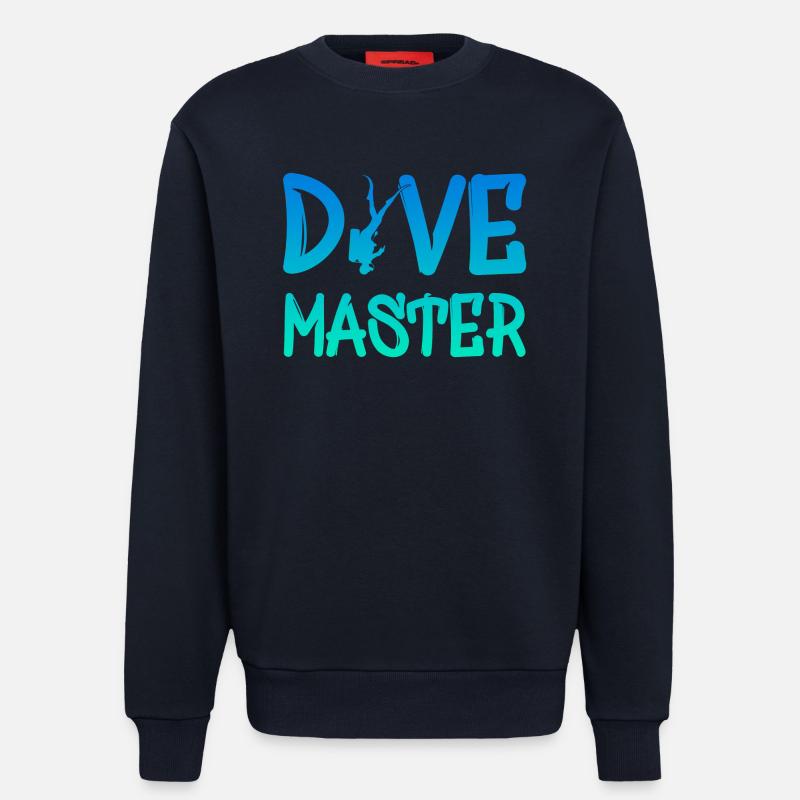 Dive Master - Sweatshirt - made by SPREAD  - DARK NAVY