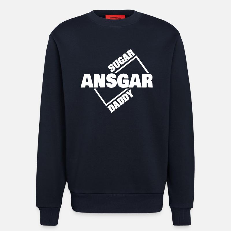 Gift for Ansgar - Sweatshirt - made by SPREAD  - DARK NAVY