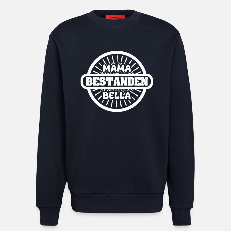 Bella as a given name - Sweatshirt - made by SPREAD  - DARK NAVY