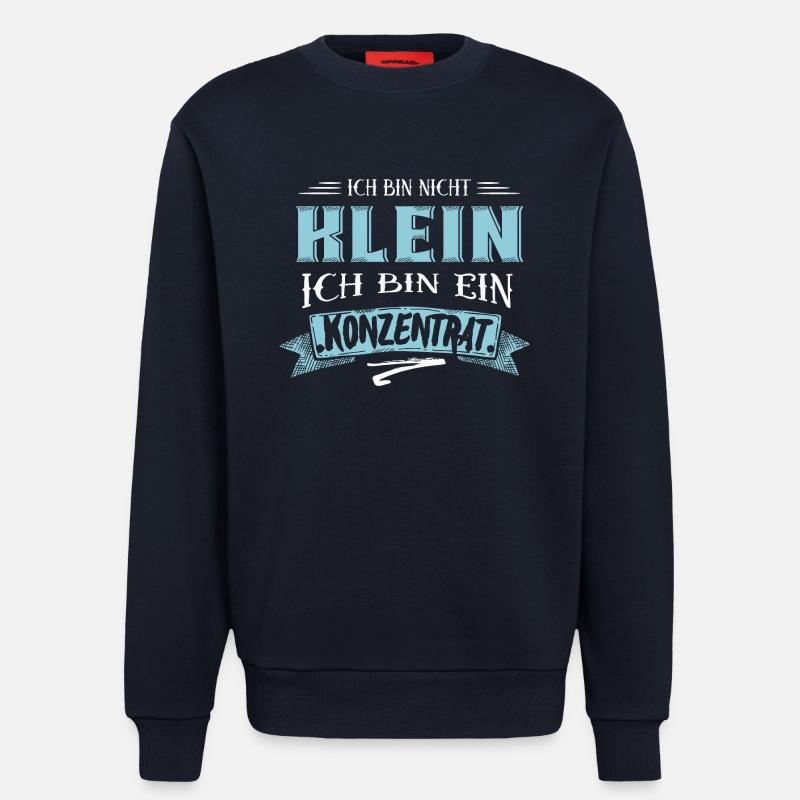 Ich bin nicht klein - Sweatshirt - made by SPREAD  - DARK NAVY