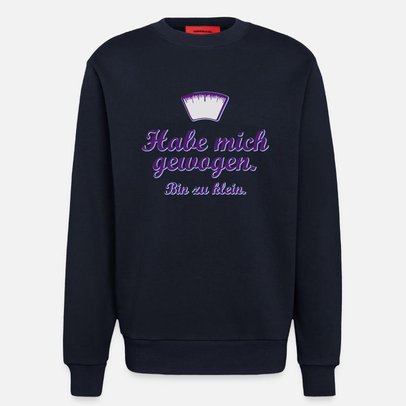 bin zu klein - Sweatshirt - made by SPREAD  - DARK NAVY