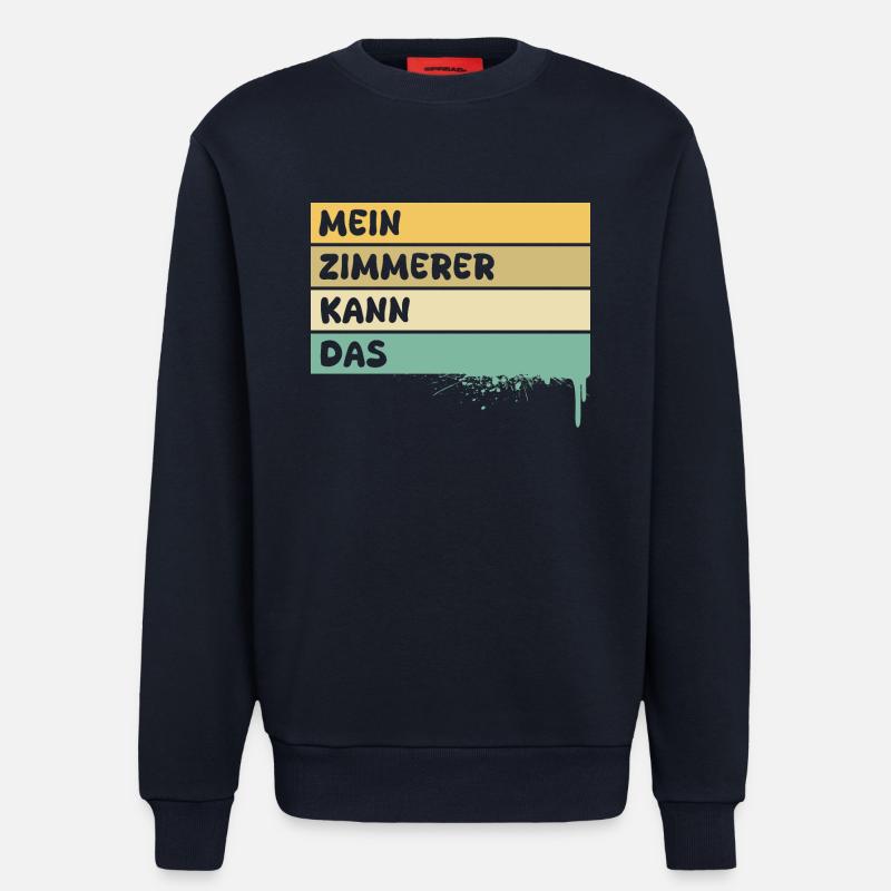 Zimmerer - Sweatshirt - made by SPREAD  - DARK NAVY