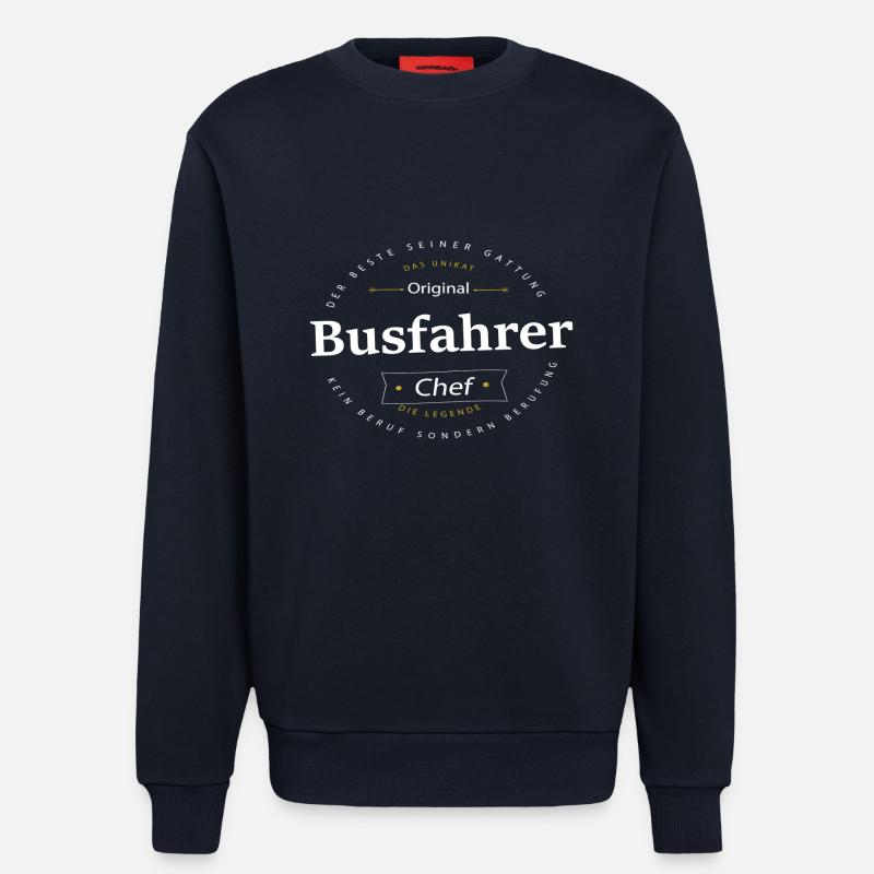 Beruf Busfahrer - Sweatshirt - made by SPREAD  - DARK NAVY