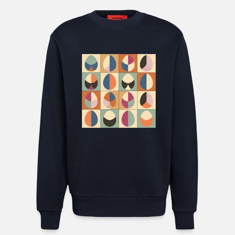 Easter Eggs Design No.01 - Sweatshirt - made by SPREAD - DARK NAVY