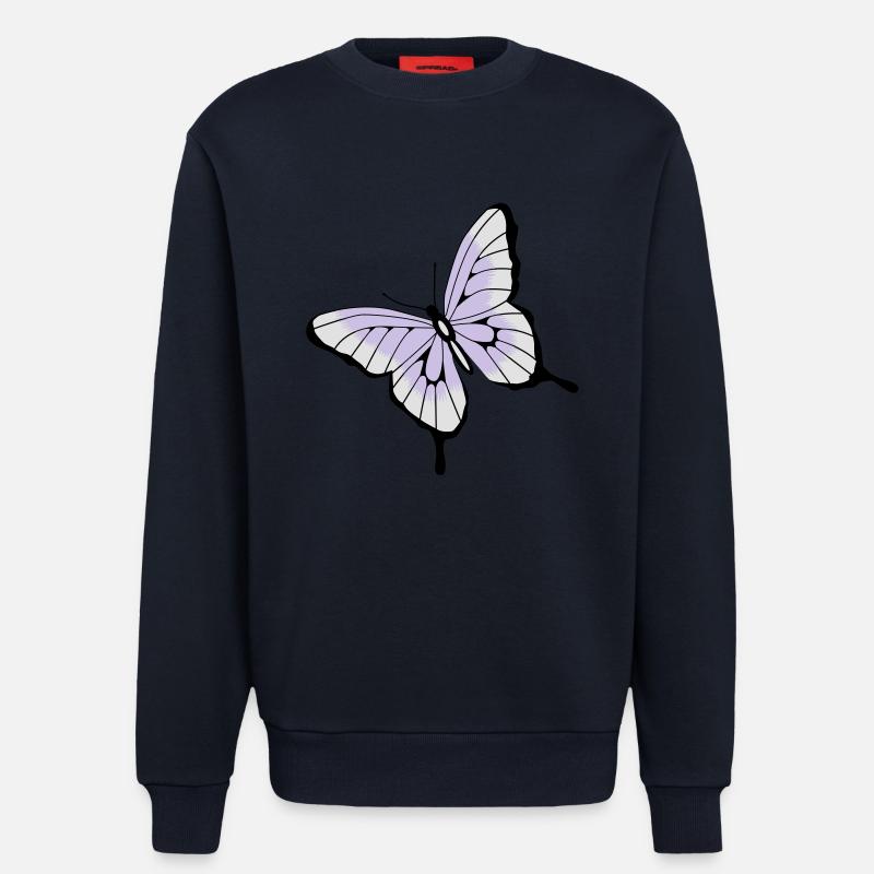 Schmetterling - Sweatshirt - made by SPREAD  - DARK NAVY