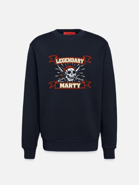 Gift for Marty - Sweatshirt - made by SPREAD - DARK NAVY