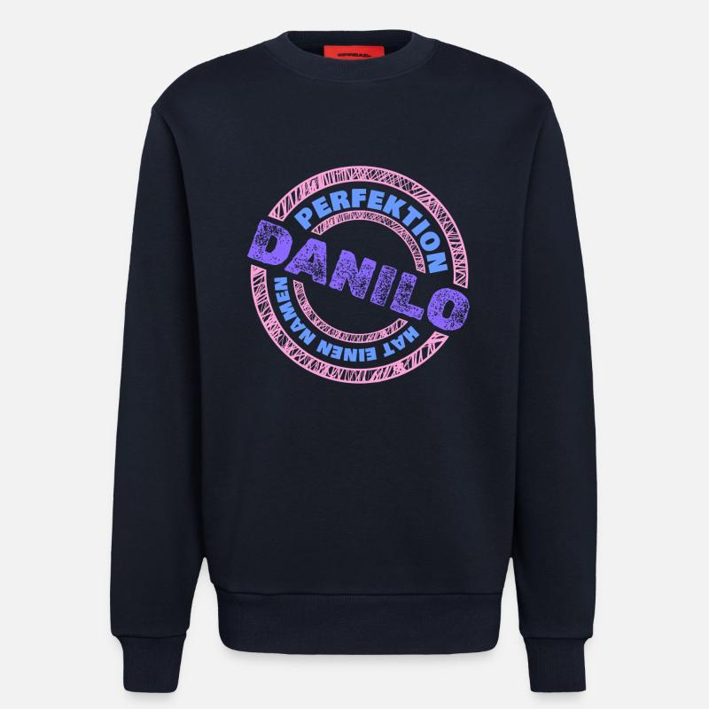 Danilo Danilo - Sweat bio décontracté fabriqué en UE - DARK NAVY