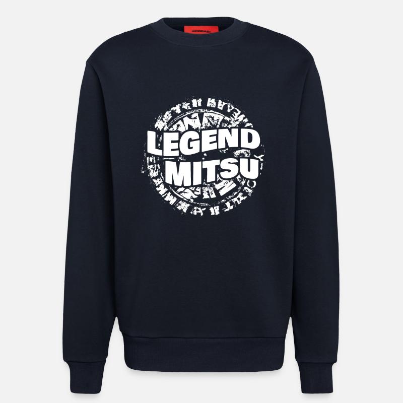 Mann Mitsu - Sweatshirt - made by SPREAD  - DARK NAVY