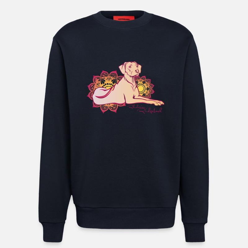 Rhodesian Ridgeback Oriental - Sweatshirt - made by SPREAD  - DARK NAVY