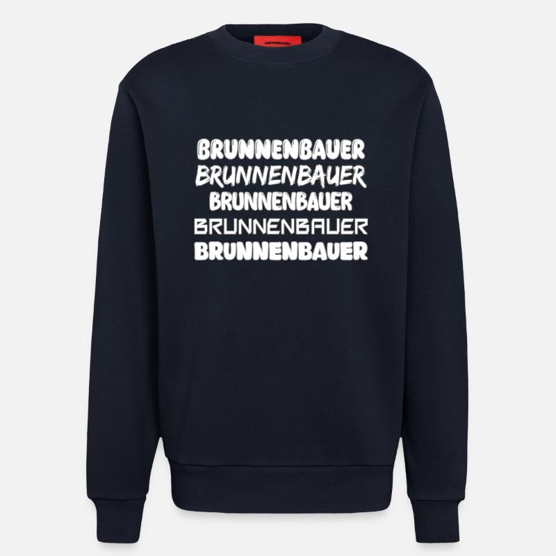 Job Brunnenbauer - Sweatshirt - made by SPREAD  - DARK NAVY