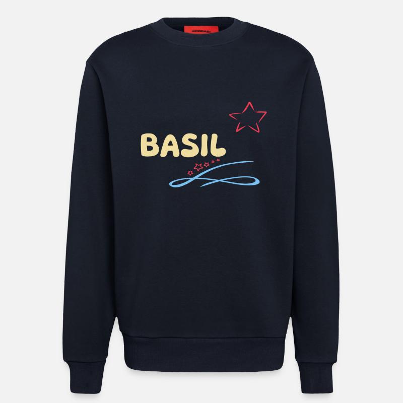Geschenk Basil - Sweatshirt - made by SPREAD  - DARK NAVY