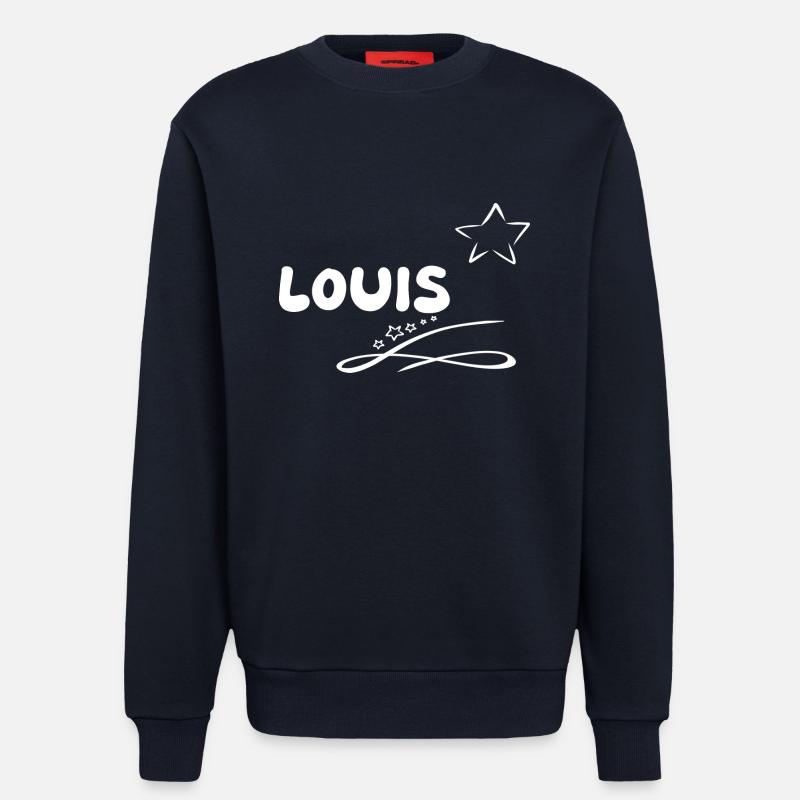 Geschenk Louis - Sweatshirt - made by SPREAD  - DARK NAVY