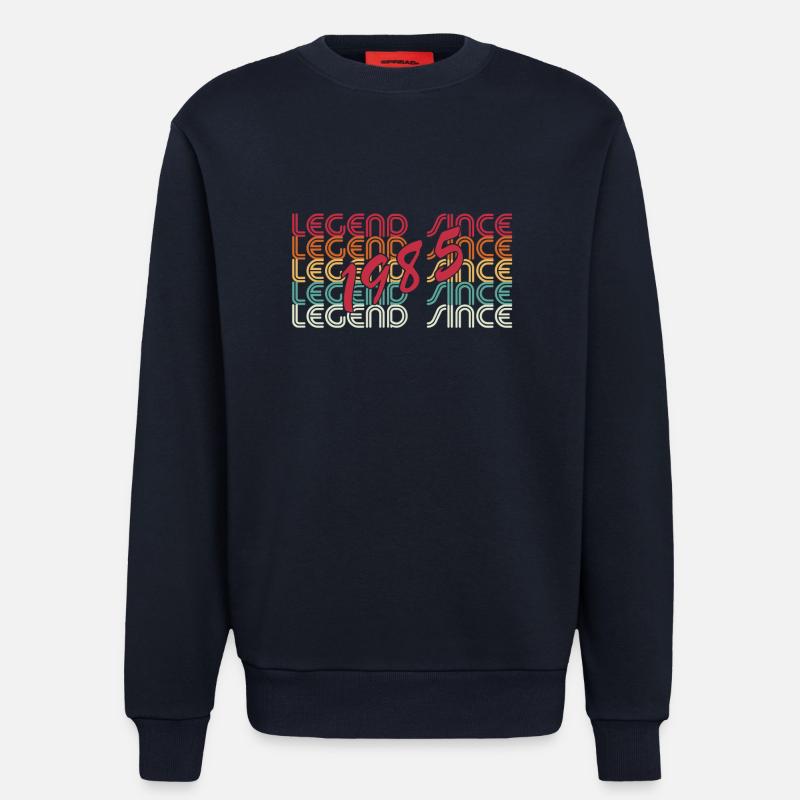 legend since 1985 - Sweatshirt - made by SPREAD  - DARK NAVY